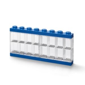 Room Copenhagen LEGO Minifiguren Display Case 16 blau, Aufbewahrungsbox (blau)