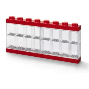 Room Copenhagen LEGO Minifiguren Display Case 16 rot, Aufbewahrungsbox (rot)