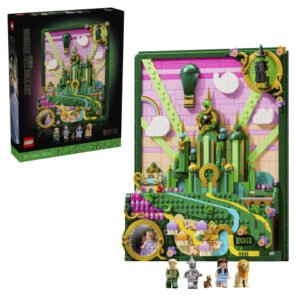 LEGO 75685 Wicked Emerald City Wandkunst